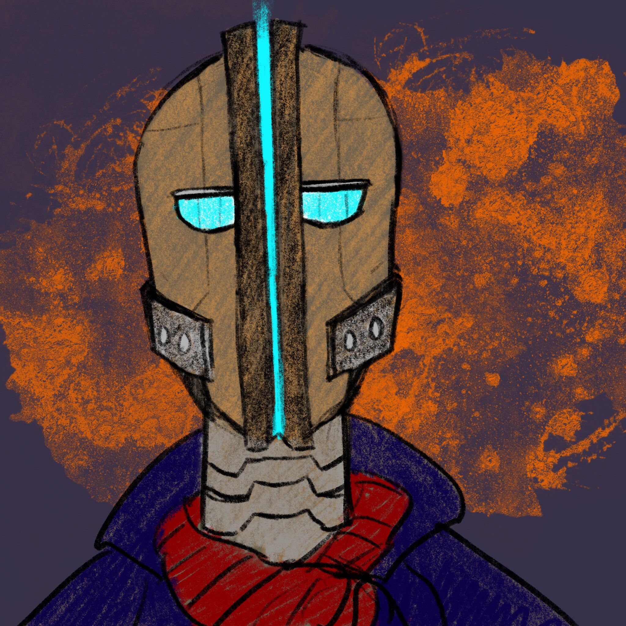 Brynner Dungeons and Dragons Warforged NPC